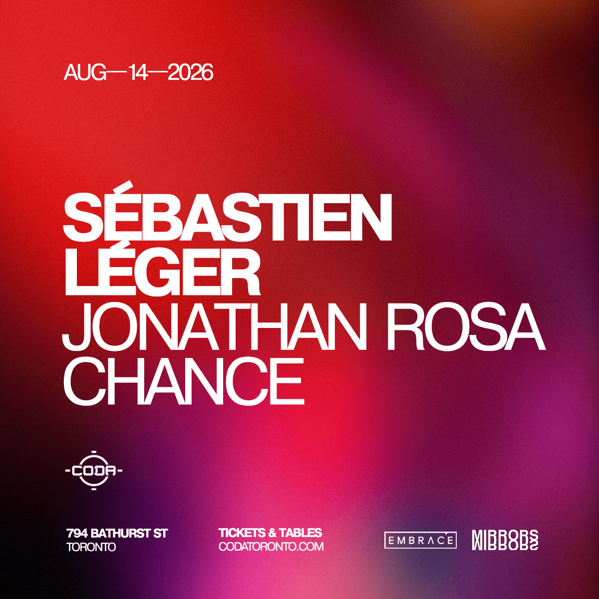 Sébastien Léger flyer