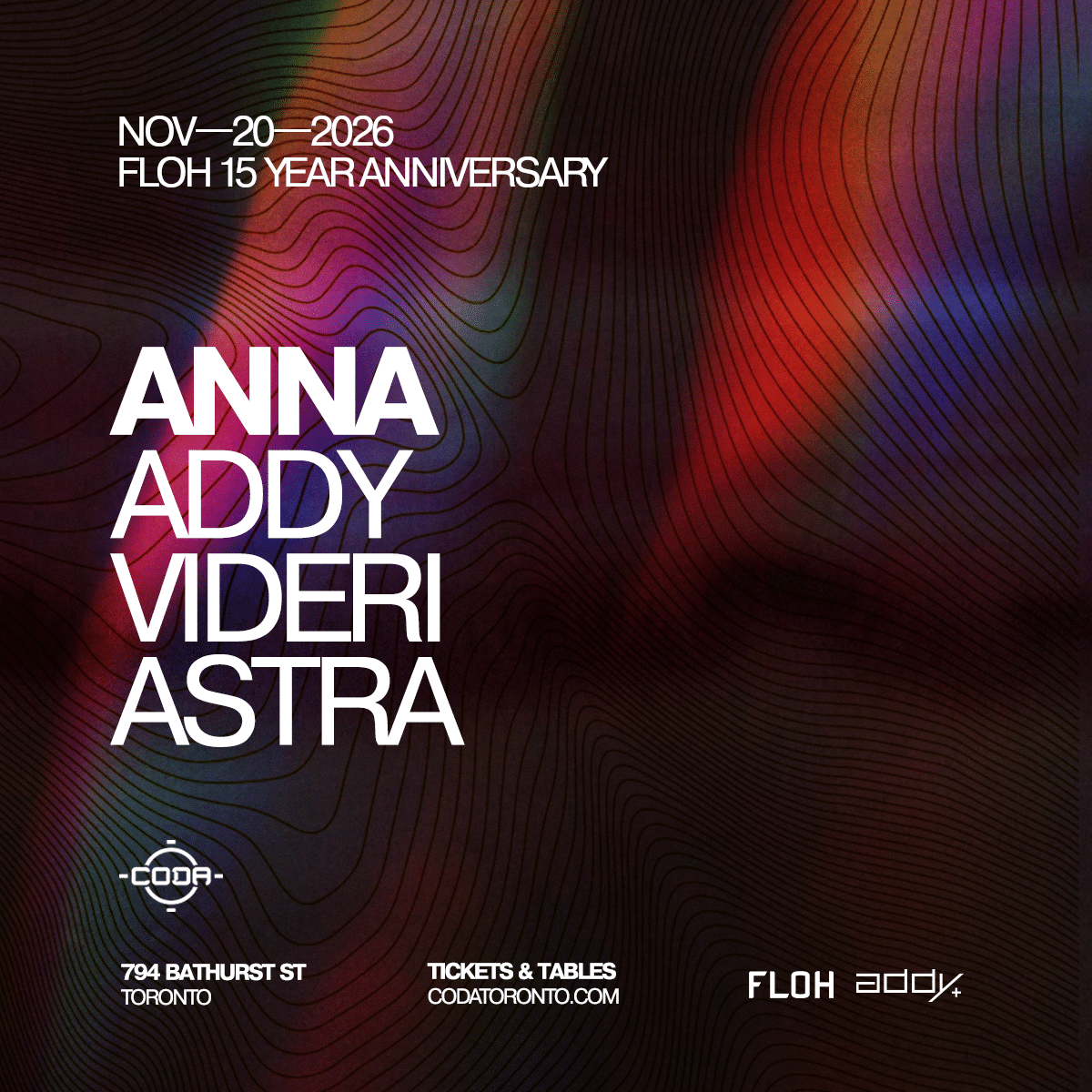 ANNA event flyer
