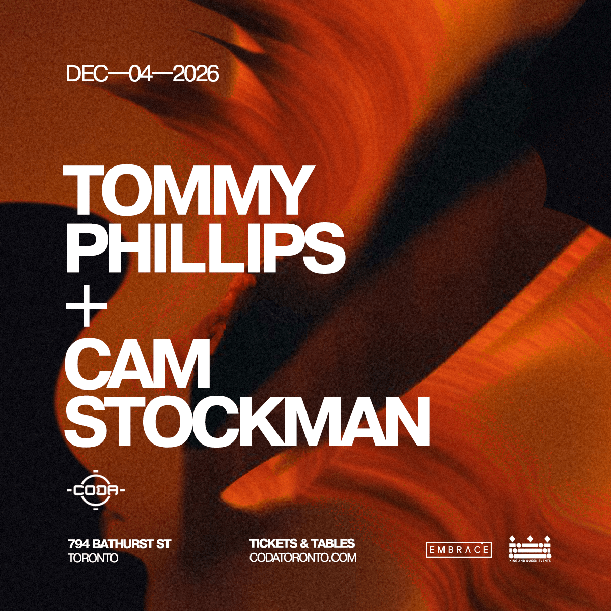 Tommy Phillips + Cam Stockman flyer